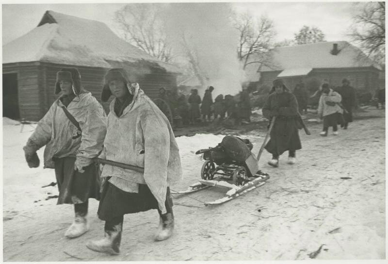 Битва под Москвой. Подготовка к контрнаступлению
Павел Трошкин, 5 декабря 1941 - 7 января 1942 года, Московская обл., МАММ/МДФ.

