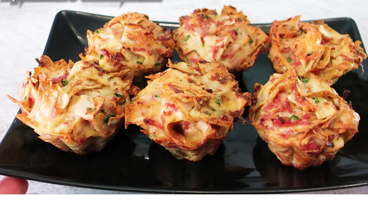 Закуска из лаваша