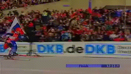 15.03.2008. IX этап, Холменколлен. Снежинки. Гонка преследования. Победа Светланы Слепцовой.