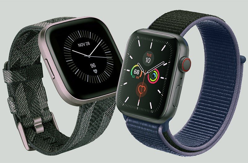 Apple Watch Series 5 vs Fitbit Versa 2 TehnObzor