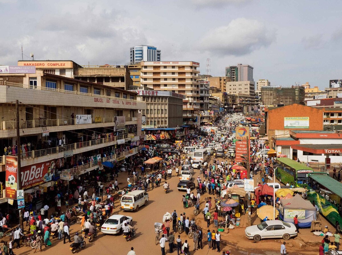 Столица Уганды. Фото из открытого источника в Яндексе
