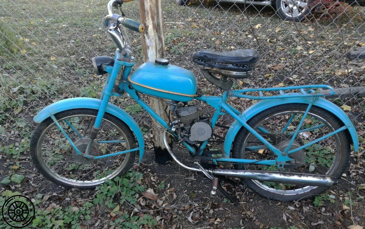 Ещё фото мопеда "Газулька"