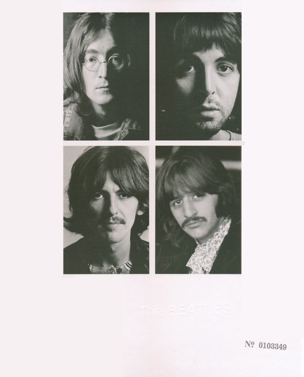 White Album The Beatles. Фото взято из открытых источников