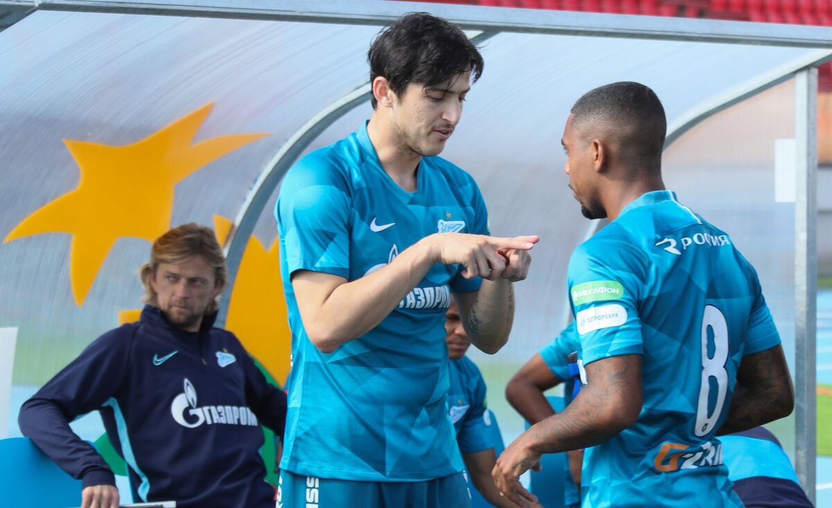 Сердар Азмун и Малком перед товарищеским поединком с ЦСКА в Испании