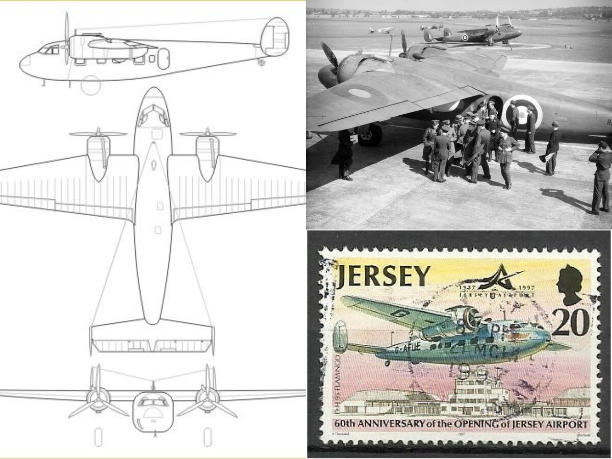de Havilland DH.95 Flamingo; все фото статьи взяты из открытых источников