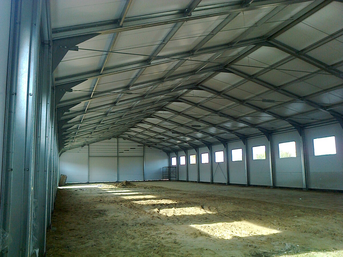 Склад на ЛСТК-каркасе. Фото из архива автора