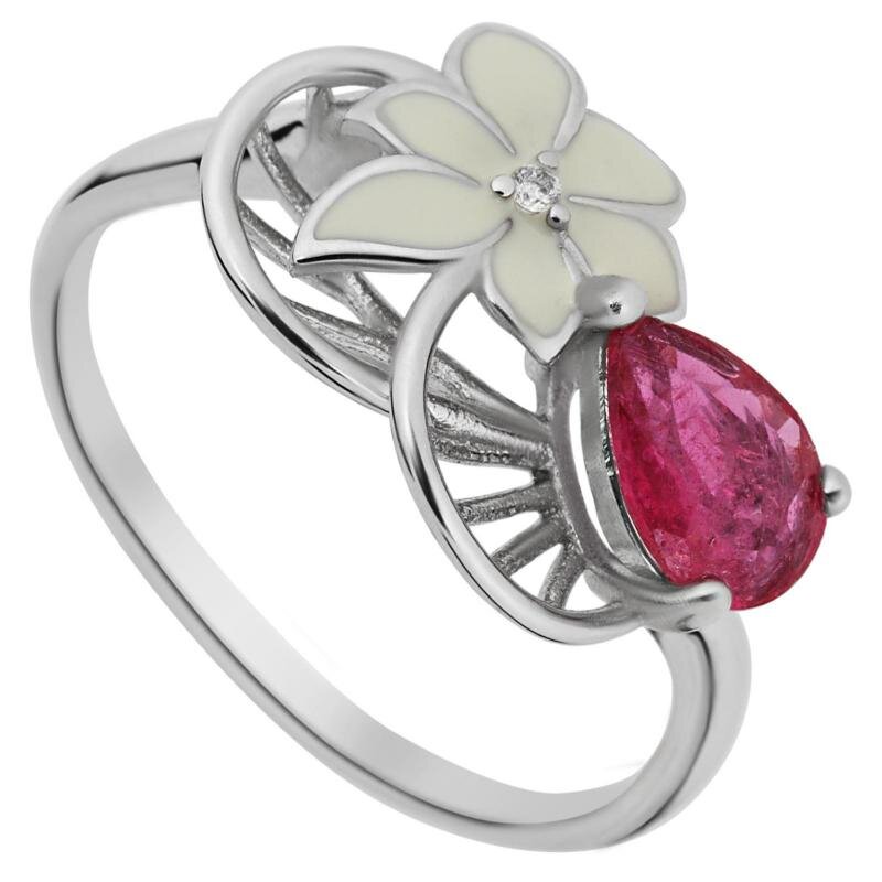 Серебряное кольцо с рубином (интернет-магазин lazurit-online.com)