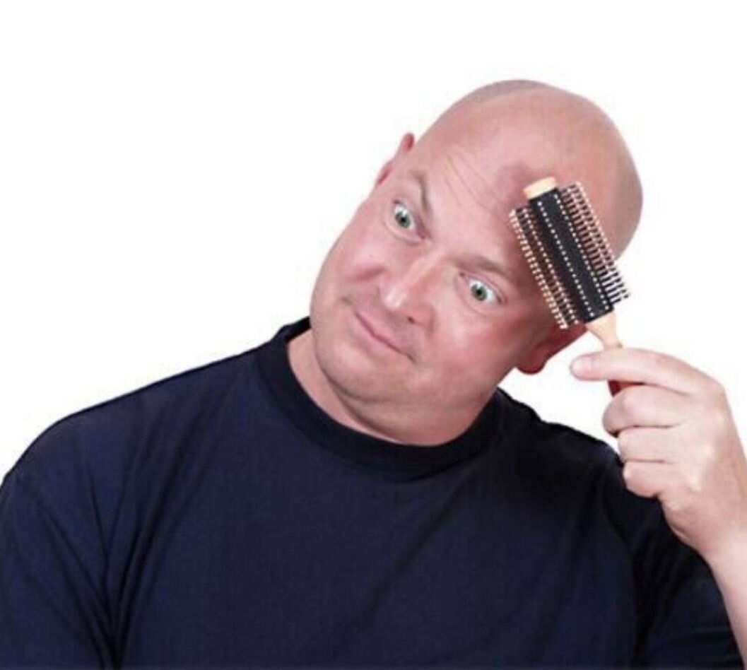 "как лысому расчёска"