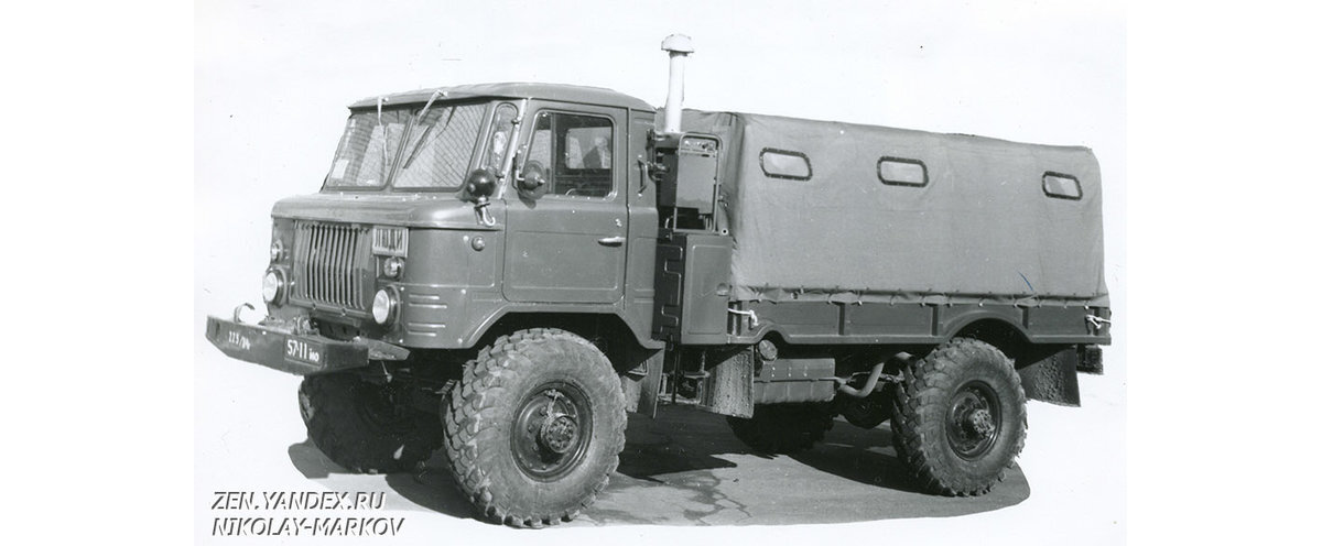 ГАЗ-66-15 с установкой ОВ95