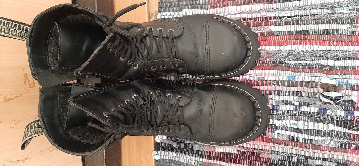 Мои зимние ботинки Steel. 