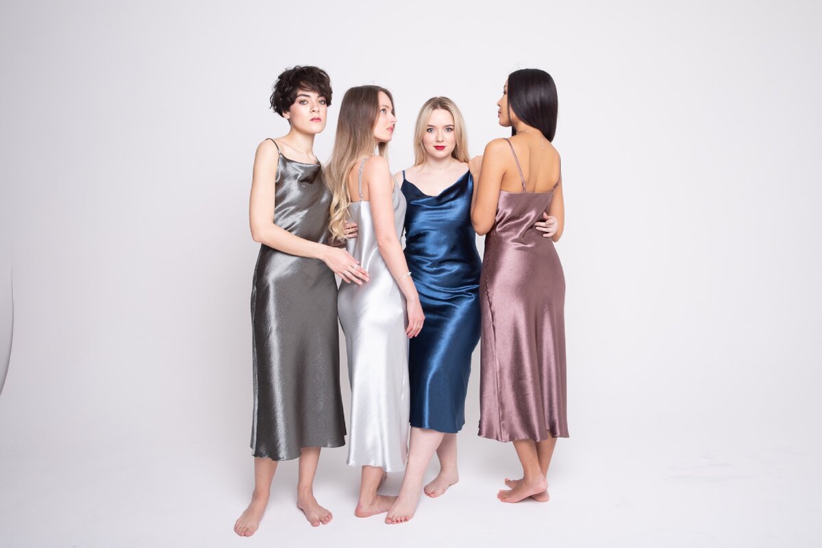 4 разных типажа девушек.