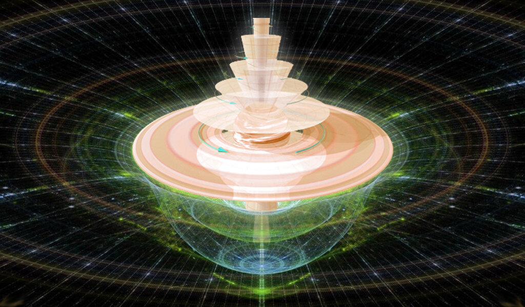 Основа всего материального — вихрь. Это феномен энергии, переходящий в материю. Энергии Реальности — в материю Действительности. Он же является туннелем, переходом между этими мирами