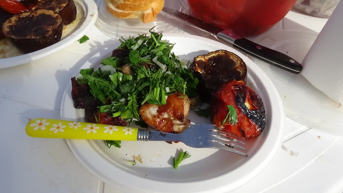 шашлык на даче