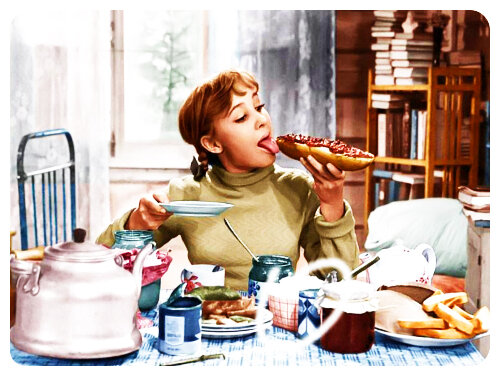 Кадр из кинофильма "Девчата"