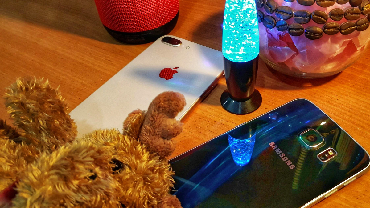 Samsung Galaxy S6 edge и Iphone 8 plus