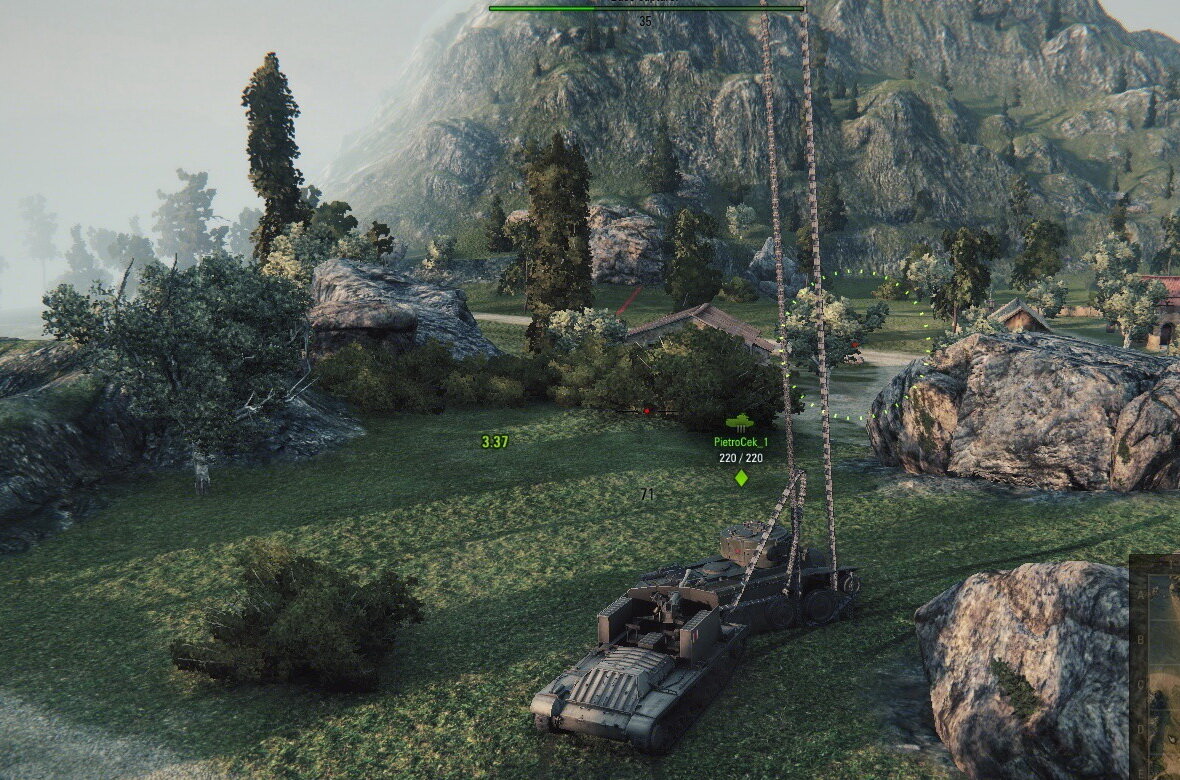 Скриншот с официального форума WOT