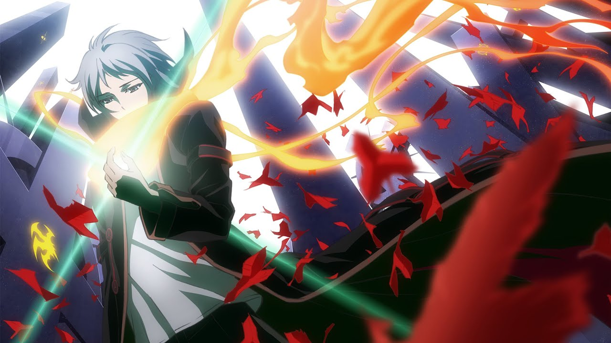 Описание: Хуацзю, так зовут нашу главного героя из аниме «Серебряный страж», она давно занимается спиритизмом, она хорошо знакома с боевыми искусствами. Девушка путешествует по городам и странам, зарабатывая на этом. Она проводит спиритические сеансы для семей или людей, которые измучены злым духом. Однажды она спасла жизнь одной девчушки, в которою хотел вселиться злосчастный дух. Теперь этот недоброжелательный гость заключен в кинжале Хуацзю. Дух, по имени Цие рассказал ей свою историю, о том, что не помнит, как умер, не помнит кто он такой. Девушка оказалась довольно хитрой и предложила сделку. Она найдет сведения о Цие, а тот взамен, становится ее рабом. Ну духу ничего не оставалось, как согласиться. Но когда он узнал, что Хуацзю вовсе не парень( она носила мужскую одежду, к ней часто обращались "повелитель") его повергло в шок. Но теперь он знал, что стал слугой девчонки, но мне кажется, что две личности, любящие подшутить друг над дружкой весьма хороший дуэт, а вы как считаете? 
