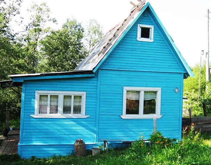 Примеры типичных дачных домиков