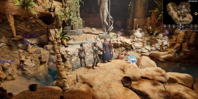 Открываем золоченый сундук в Baldur's Gate 3