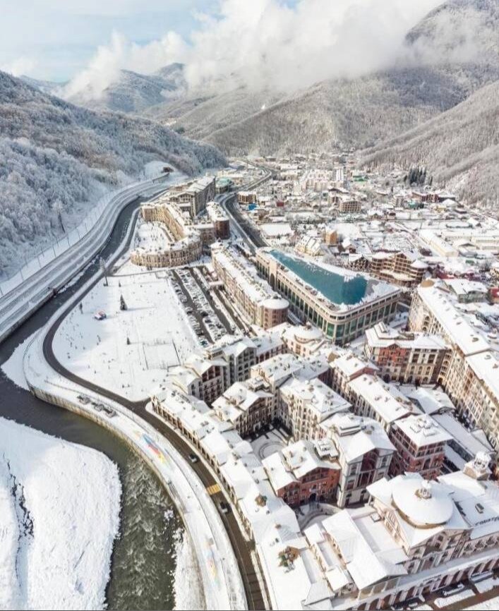 Горная карусель красная поляна фото