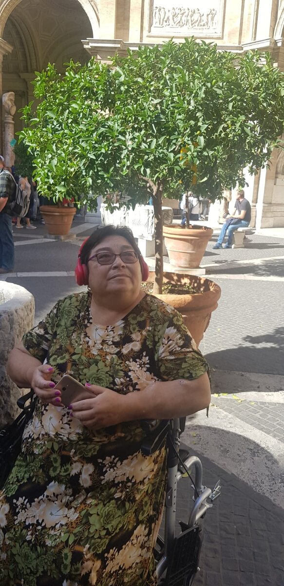 Римские каникулы мамы. Фото из личного архива.