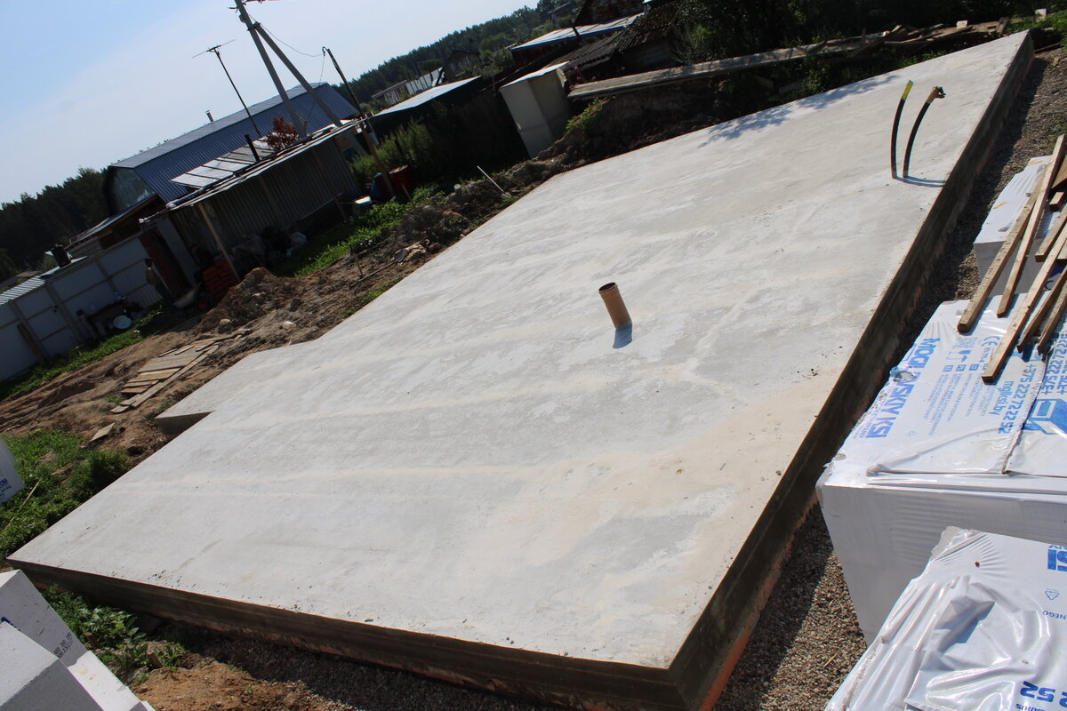 строительство фундамента