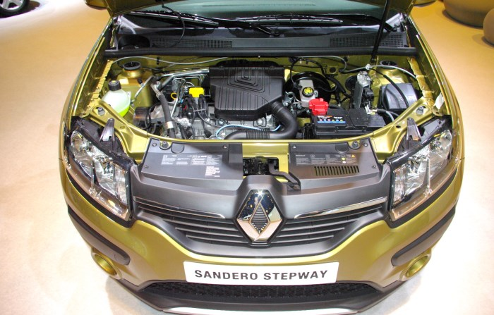 Двигатель рено 82 л с. Двигатель Renault Sandero Stepway 1.6 2015. Двигатель Рено Сандеро степвей 2. Двигатель Рено степвей 1.6. Двигатель Renault Sandero Stepway 1.6.
