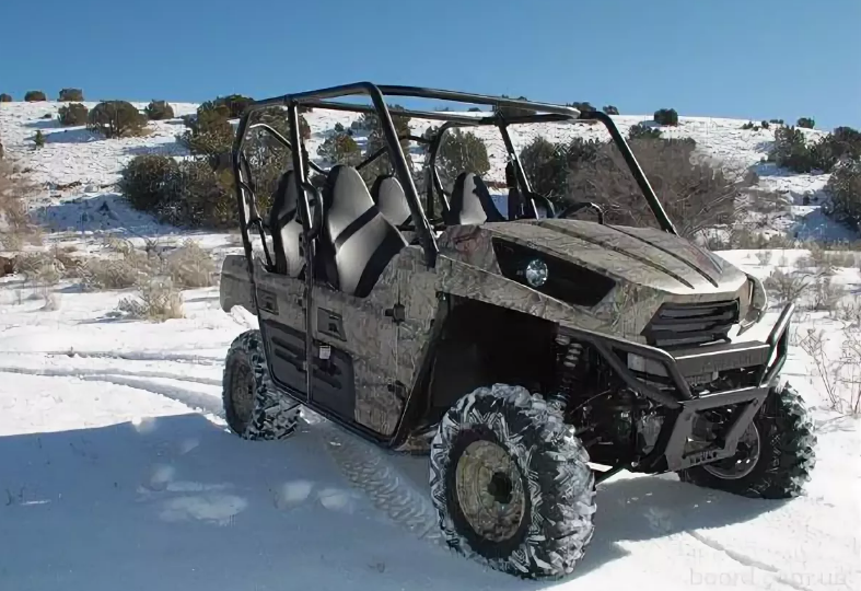 "Мотовездеход Kawasaki Teryx 4":по достоинству оценят любители охоты и рыбалки