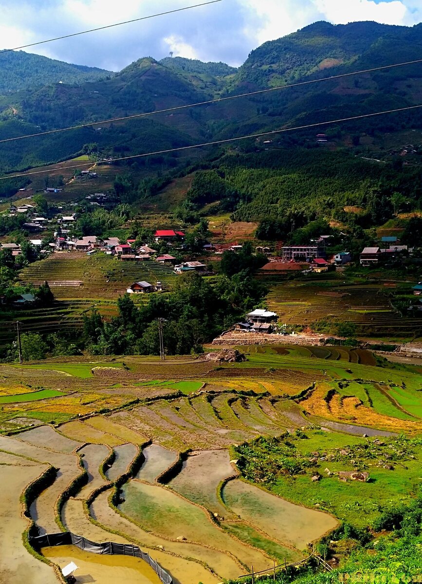 Террасы деревни Та Ван. Фото автора.