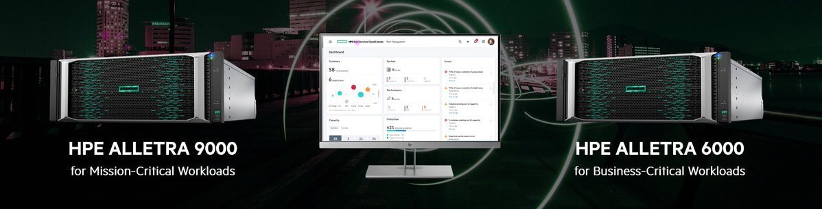 HPE Alletra линейки систем