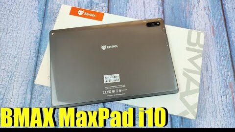 BMAX MaxPad i10 Распаковка и Первое Знакомство