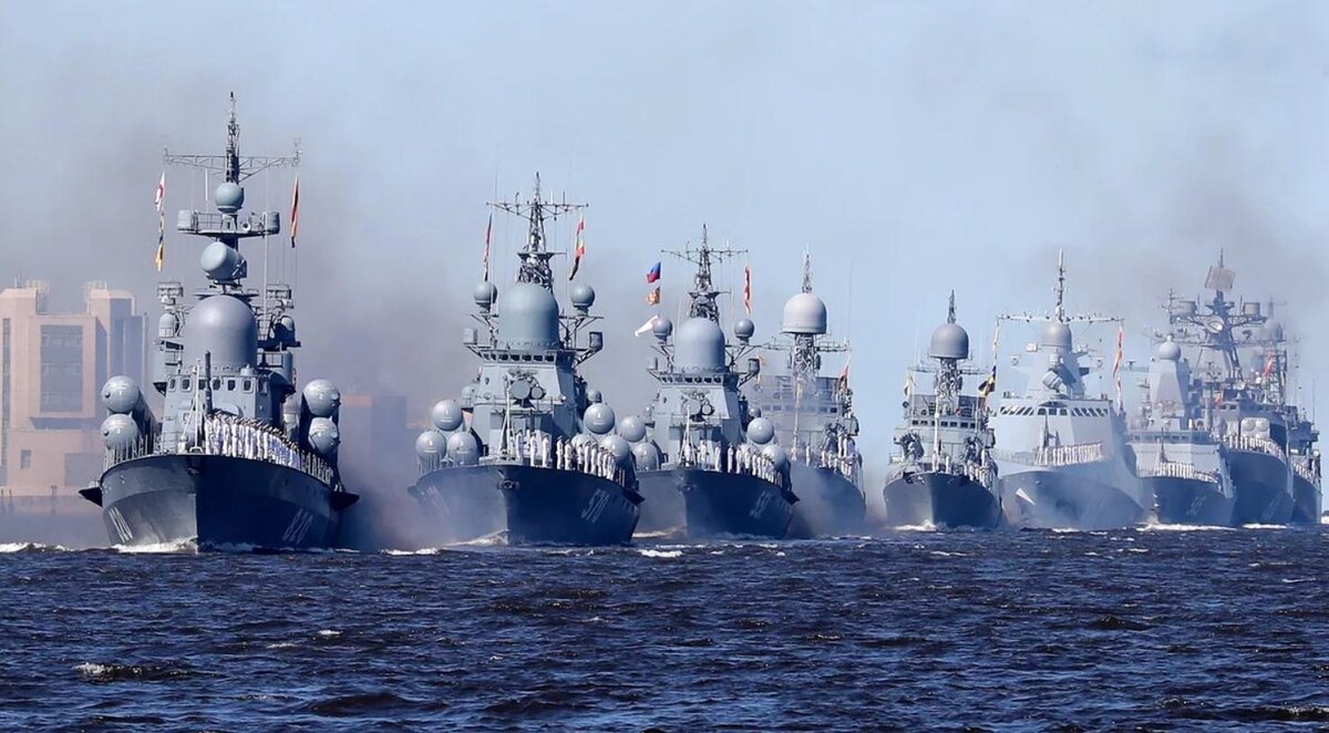 Военные корабли России 