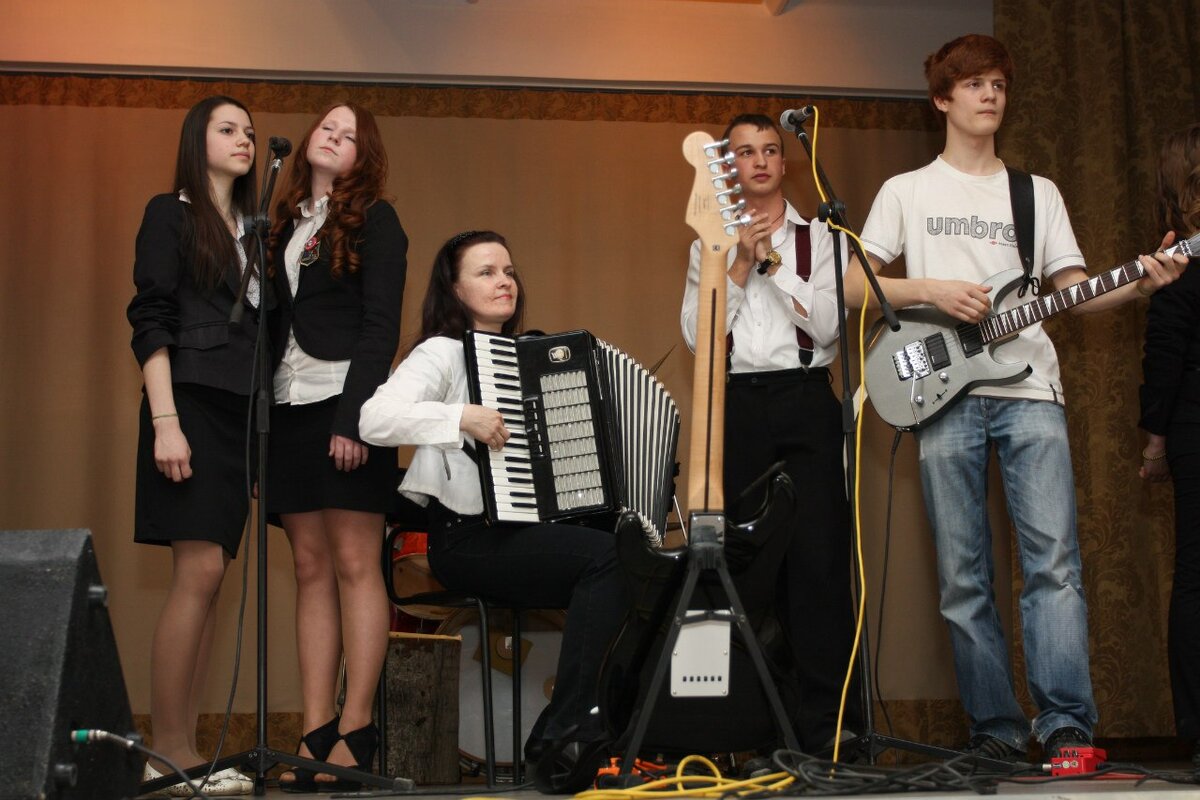 Я руководитель ансамбля "Вдохновение"