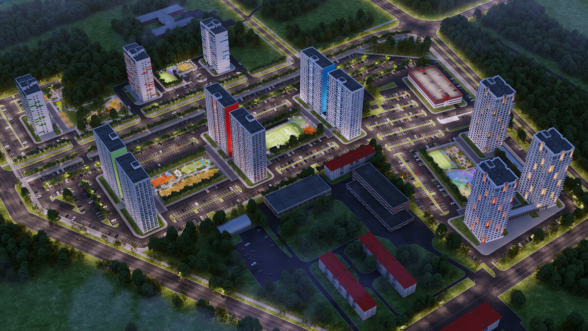 Рендер разработан студией https://w-wall.net/