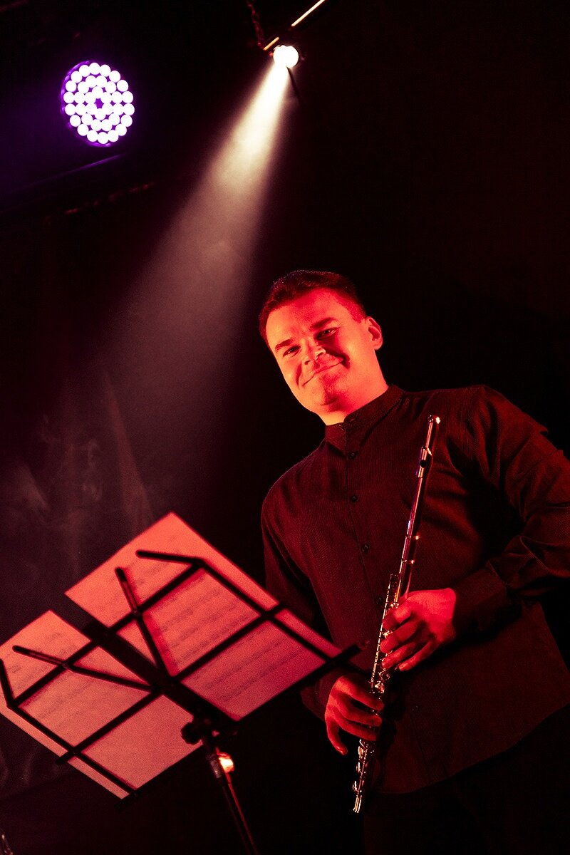 Александр Горянчиков, группа "Омела", флейта. Фото:  Ольга "Omena" Шаталина