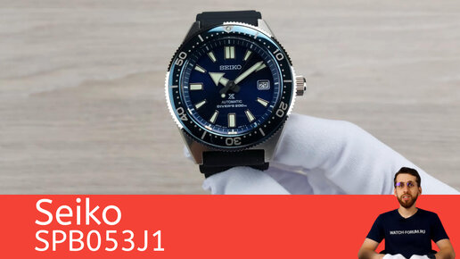 Первый дайвер в новом исполнении / Seiko SPB053J1