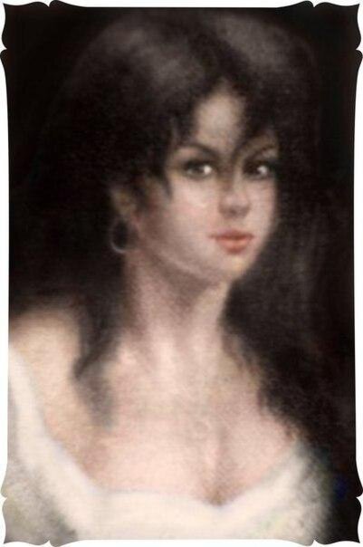 портрет цыганки