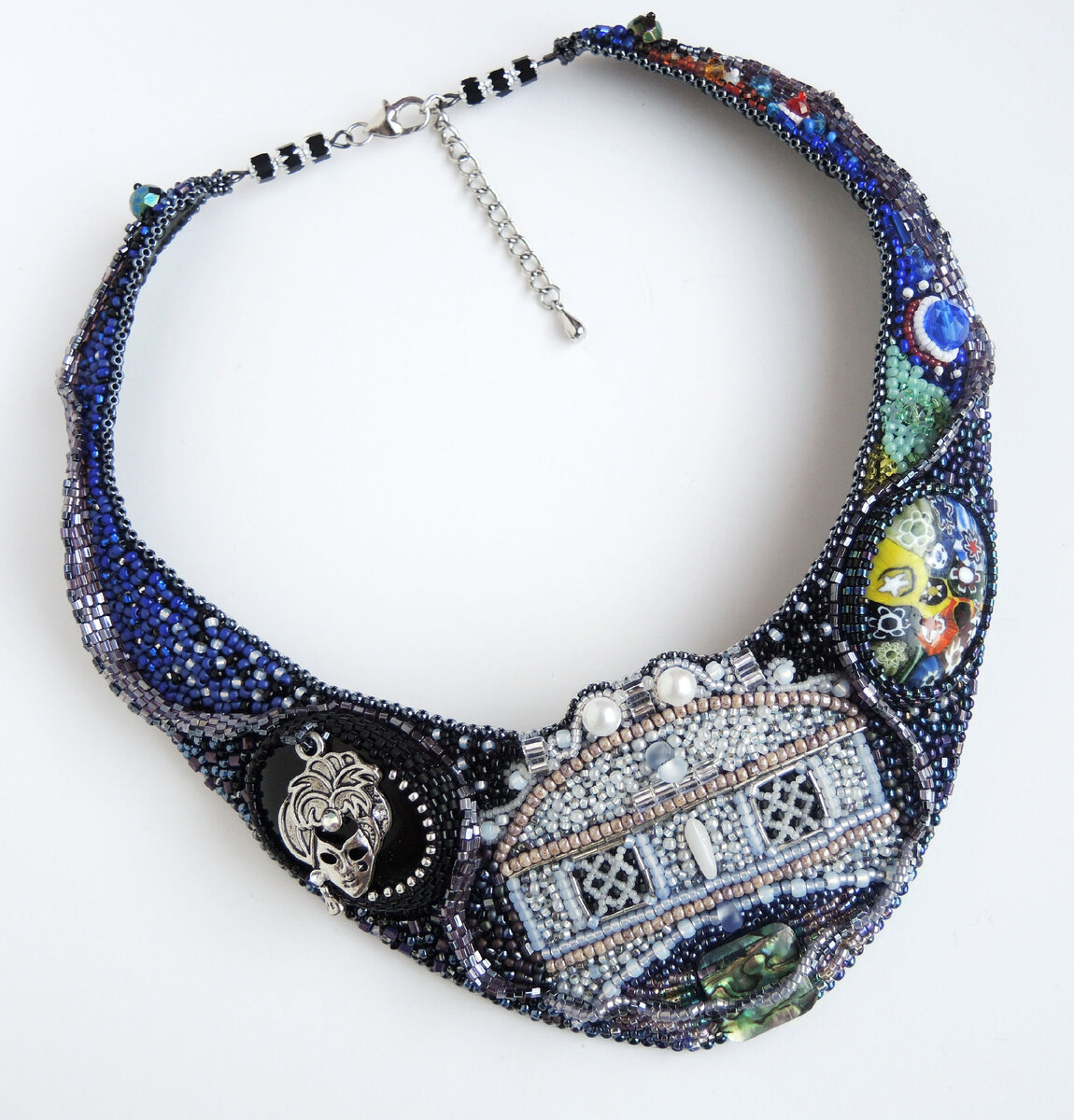 Колье о Венеции: Мост вздохов. Да, по центру — не сундук и не шкатулка.