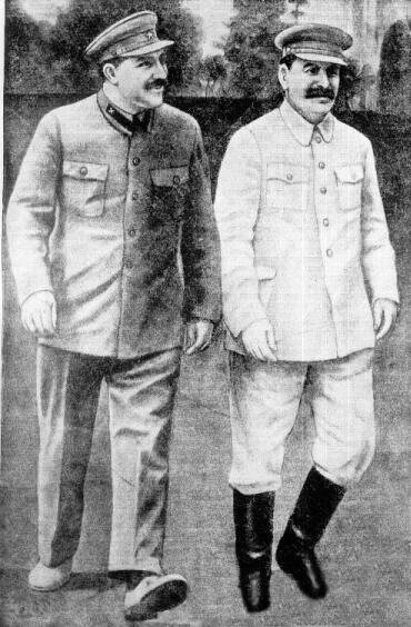 Каганович и Сталин
