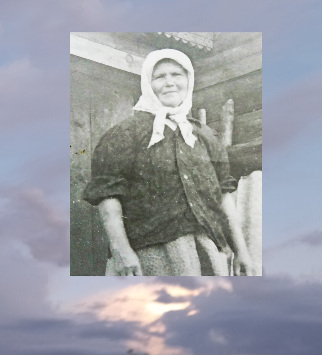 Сараева Катерина Даниловна. Фото из семейного архива.