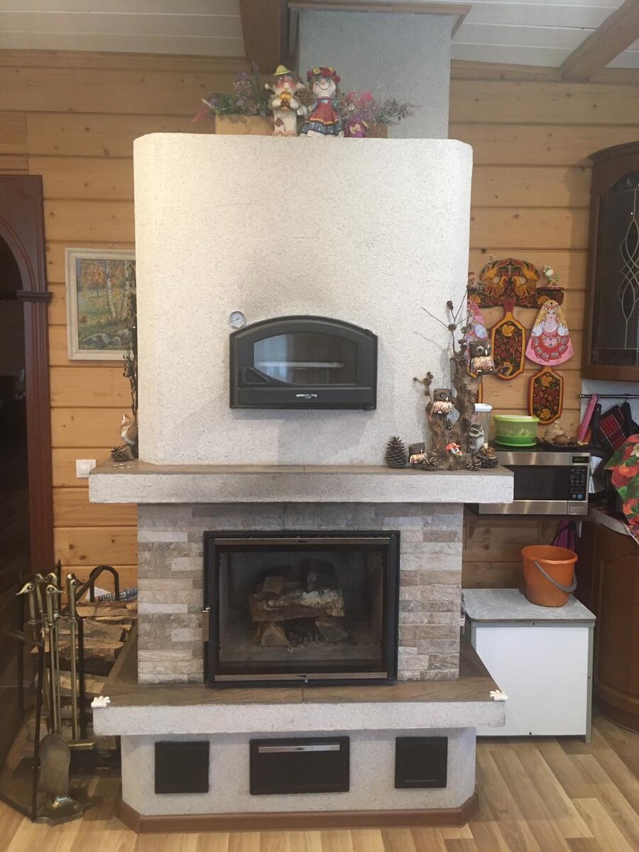 Заказчик прислал фотки печи. Смотрим что с ней стало за 10 лет ...