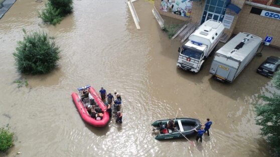    Вода продолжает прибывать в некоторых районах Уссурийска Анастасия Романова