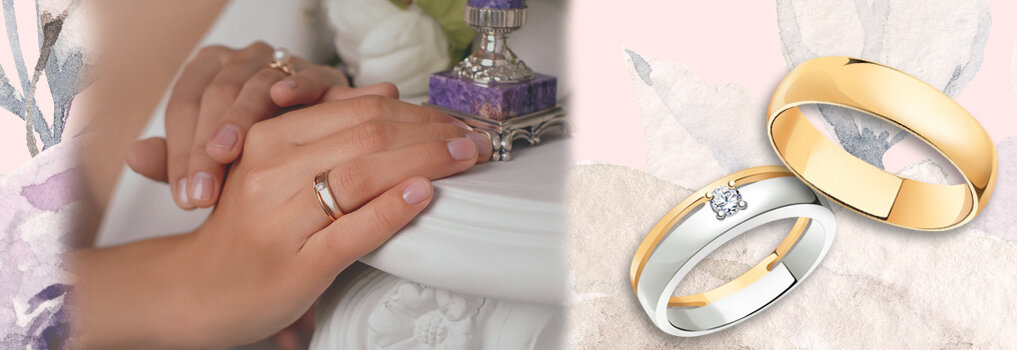 Обычно желание молодых пар сделать нестандартную и запоминающую свадьбу выражается и в выборе обручальных колец. Коронки, цветы, интересные надсечки и замысловатые узоры – существует множество вариаций на любой вкус.

