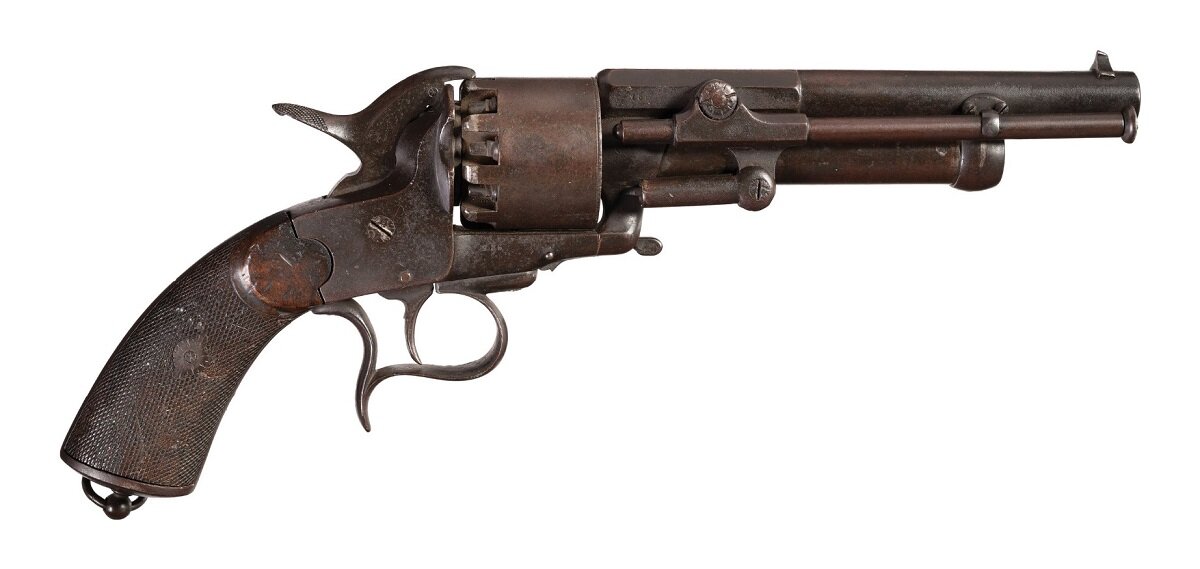 Еще один вариант револьвера Ле Ма. Атрибутируется к генералу Гартрелу.
