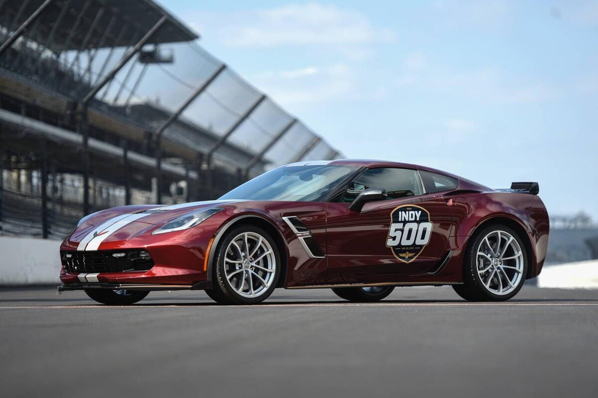 Chevrolet Corvette Grand Sport Indy 500 Pace Car 2019 года