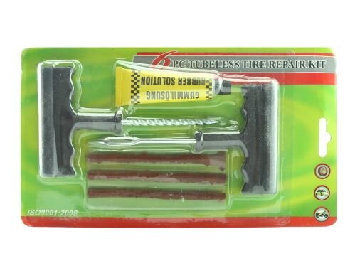 вот так выглядит этот набор по ремонту бескамерных шин