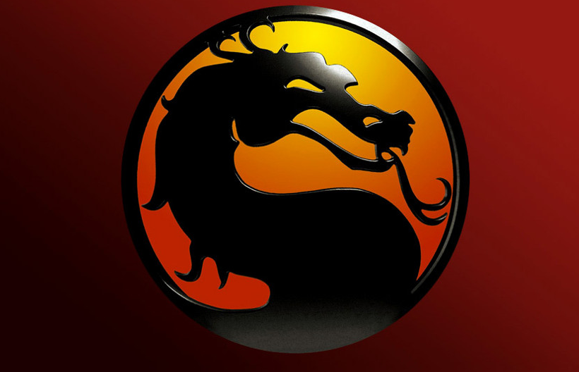 Лого к игре Mortal Kombat.