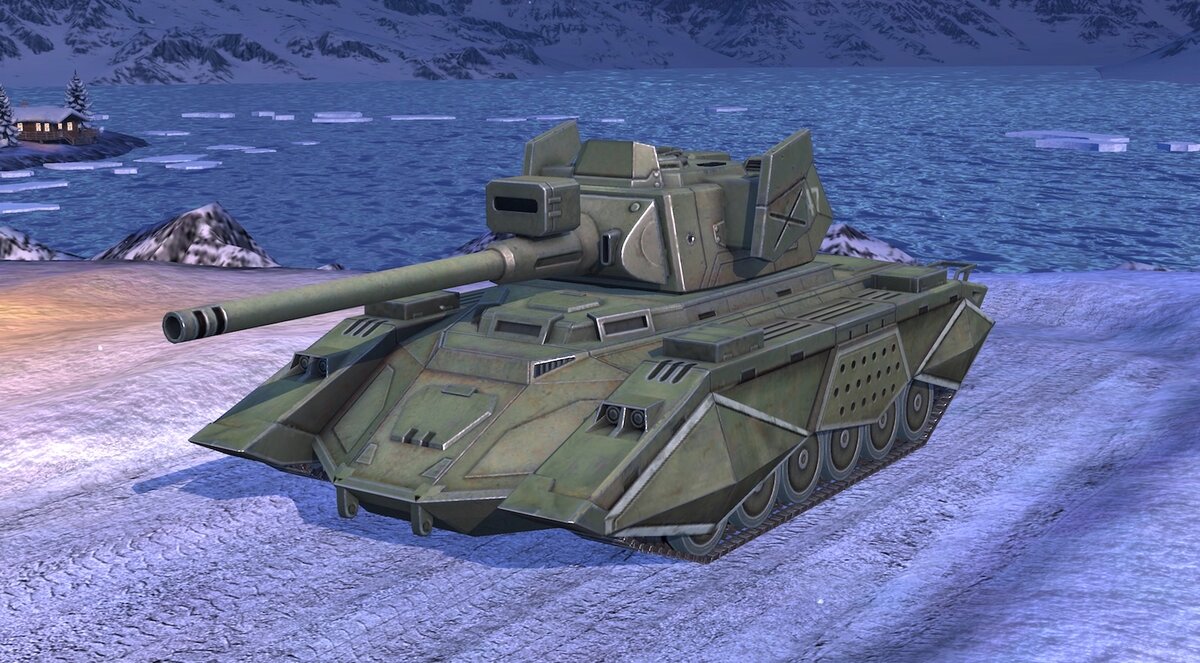 (танк О-47. Скриншот из игры WoT Blitz)
