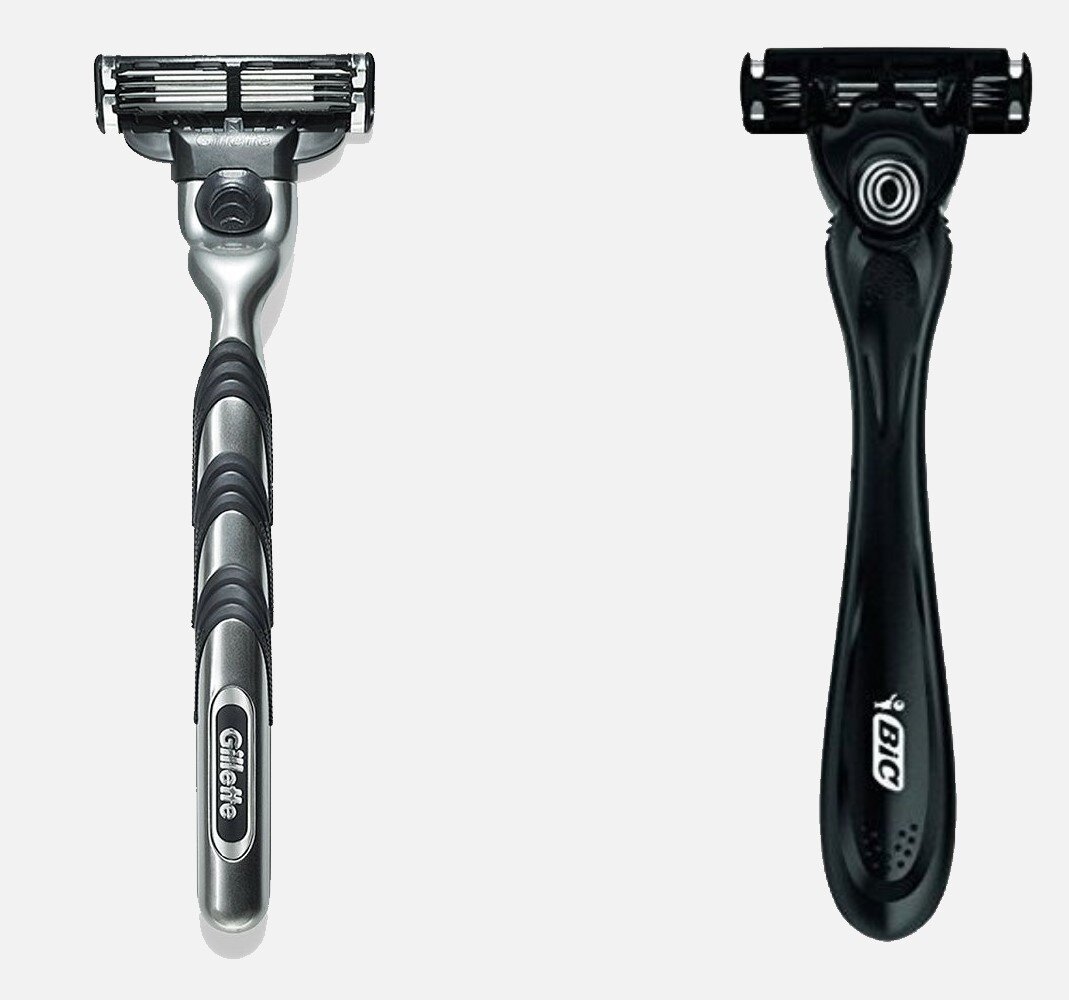 Выбираем бритвы (бритвенные станки) Gillette Mach 3 или Bic Flex 3 ...