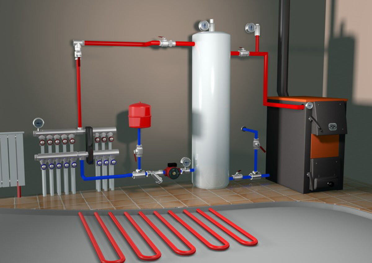 Монтаж системы отопления: правила и описание — установка систем отопления частного дома